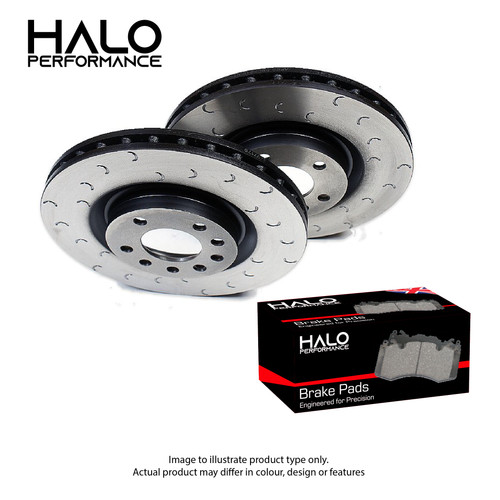 Rear grooved brake - rear,