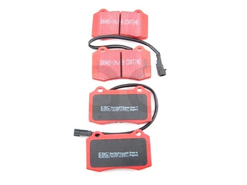 Front ebc brake pads redstuff - brake,