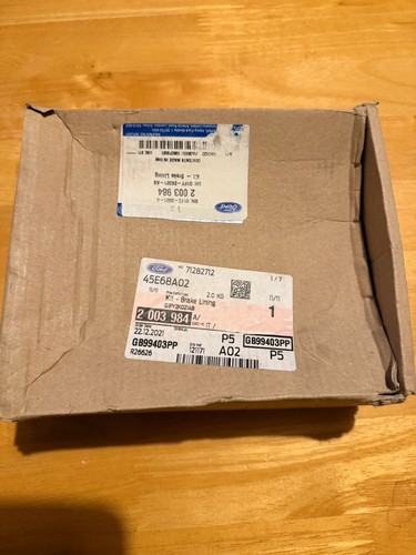Ford focus brake pads - rs, 3