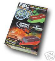 Ford focus ebc red stuff - ford,
