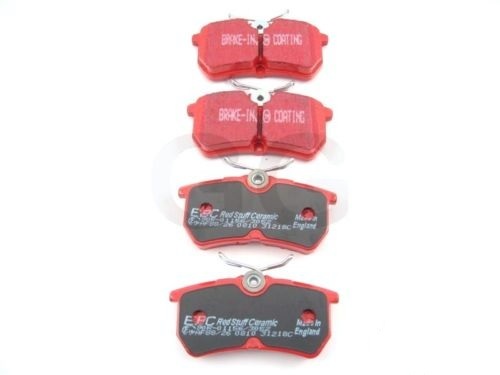 Rear brake disc pads uprated - rear,