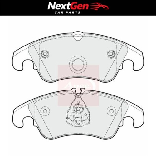 Front brake pads - brake, apec