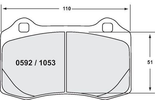 Pfc rated brake - brake, set