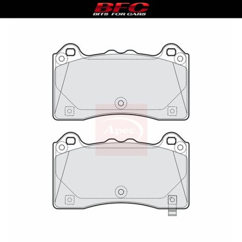 Front brake pads - front, for