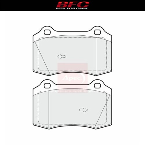 Front brake pads apec - apec, ford